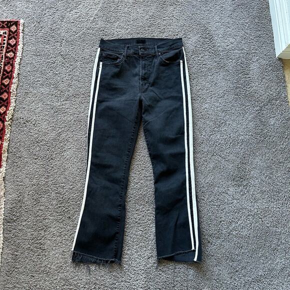 MOTHER Insider Crop Step Fray Jeans